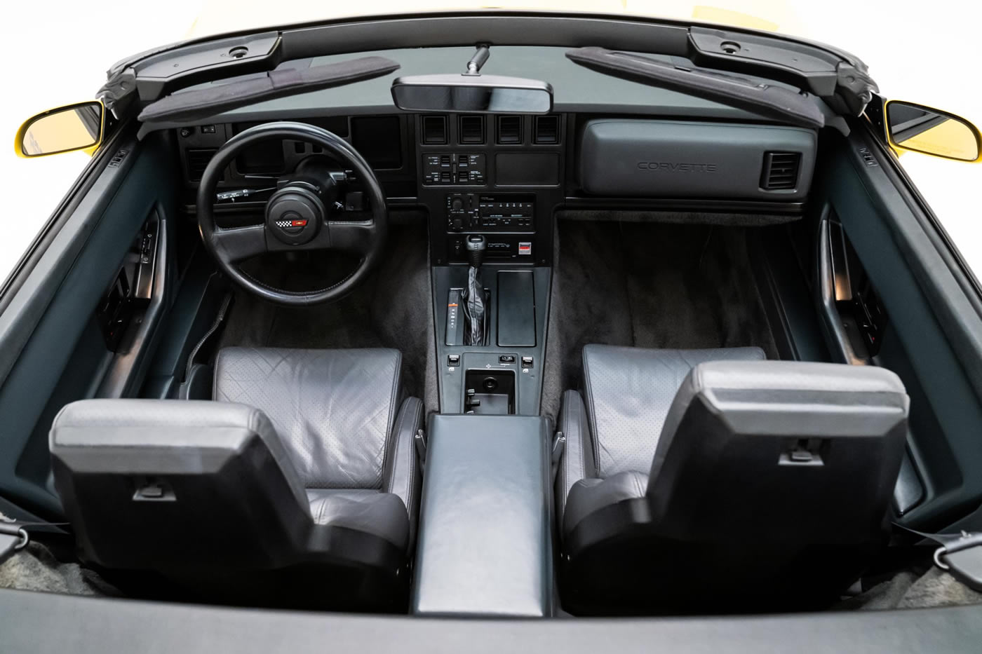 1986 Corvette Convertible in Yellow