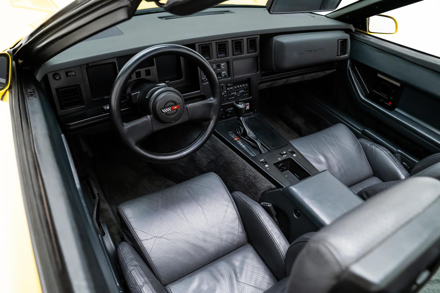 1986 Corvette Convertible in Yellow