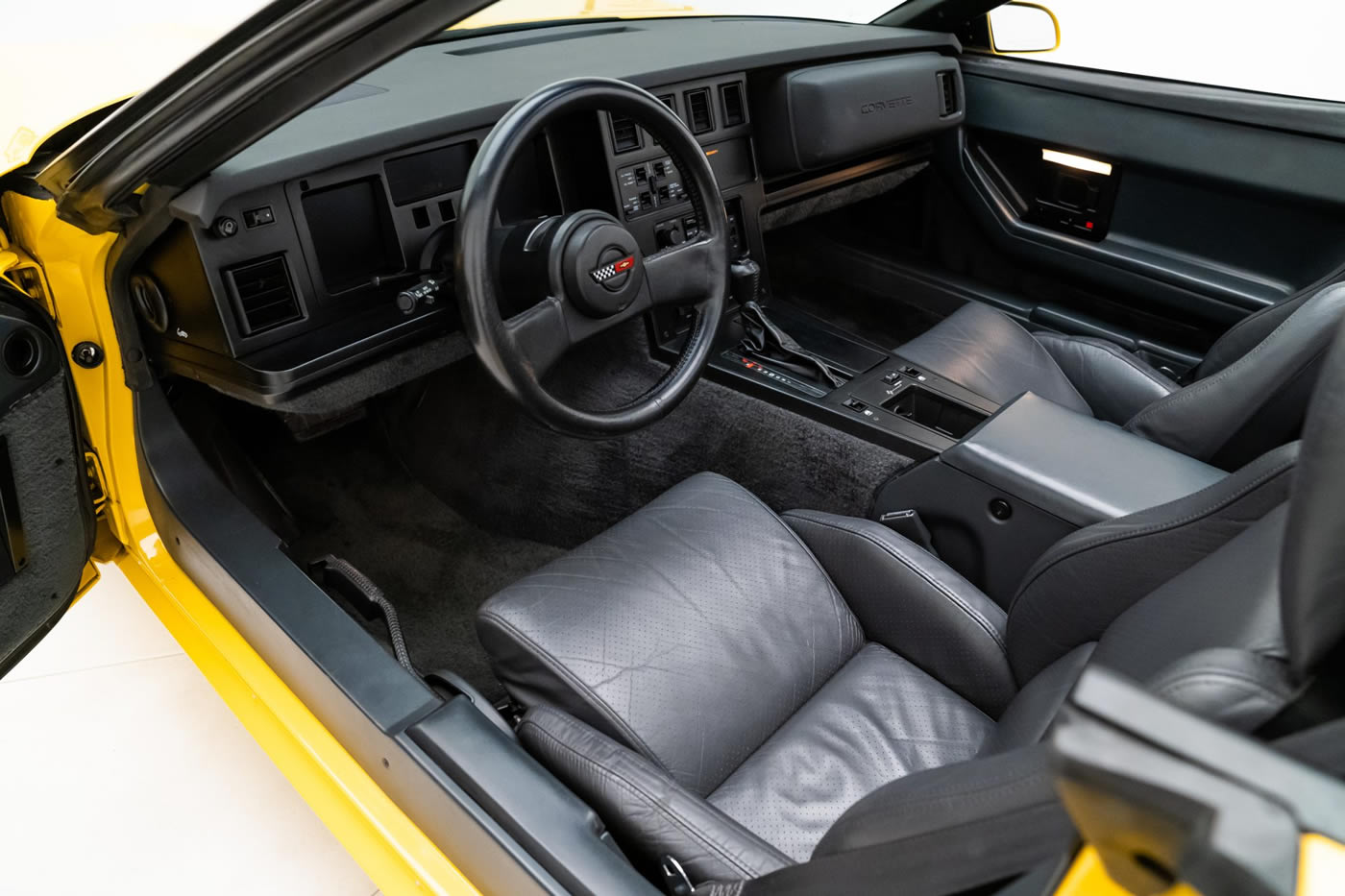 1986 Corvette Convertible in Yellow