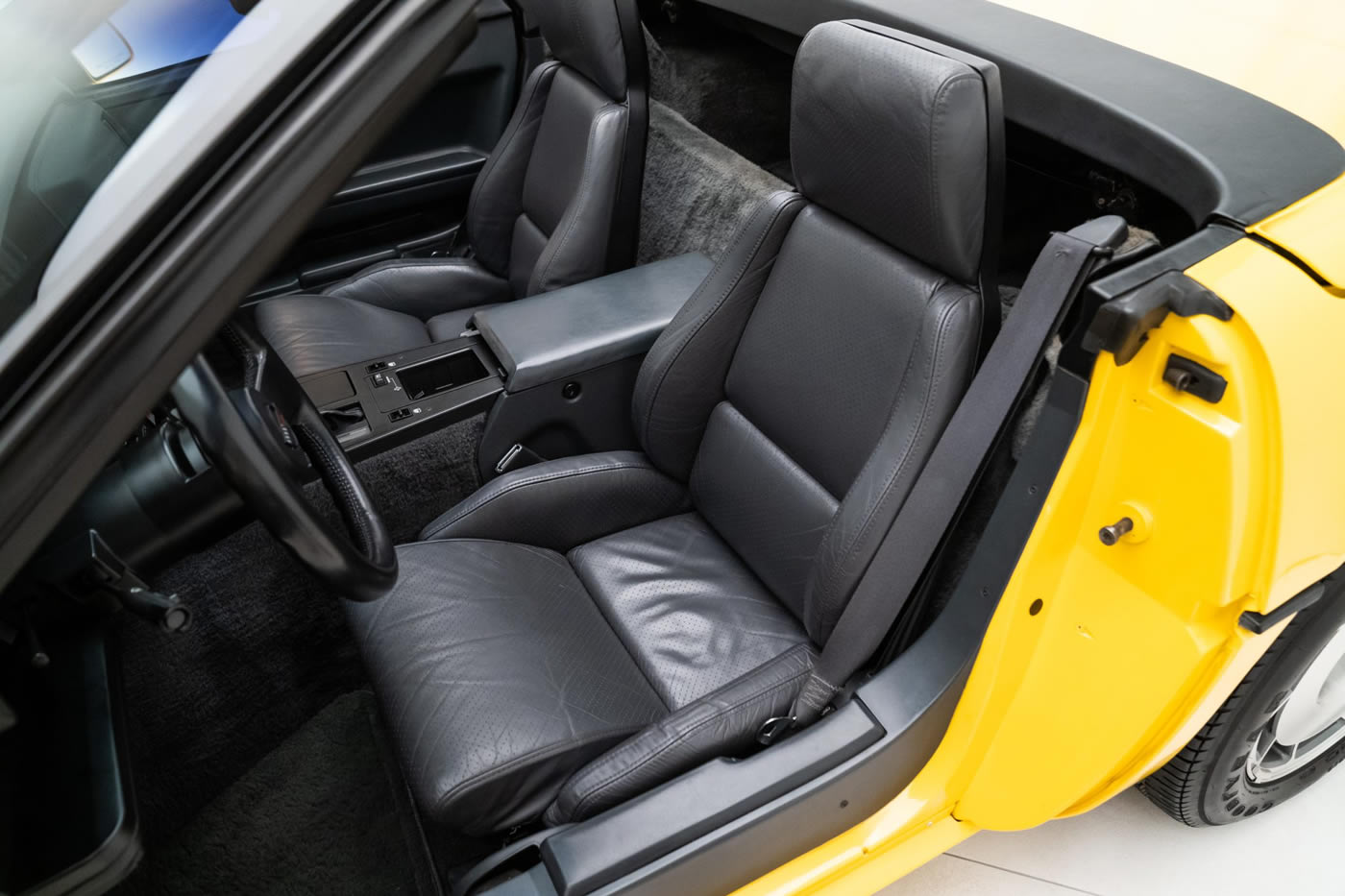 1986 Corvette Convertible in Yellow