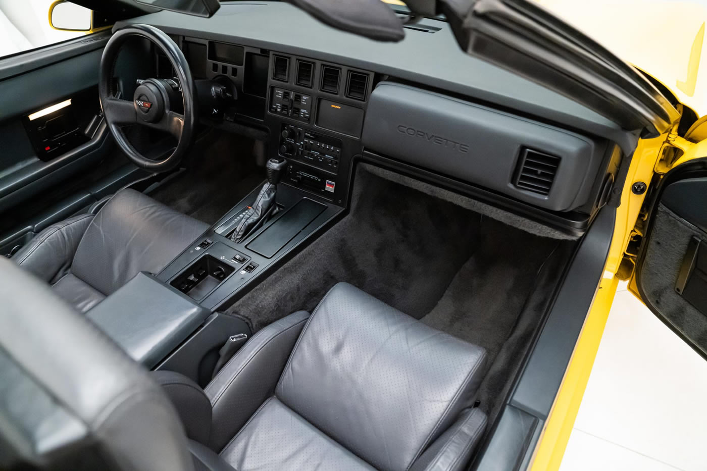 1986 Corvette Convertible in Yellow