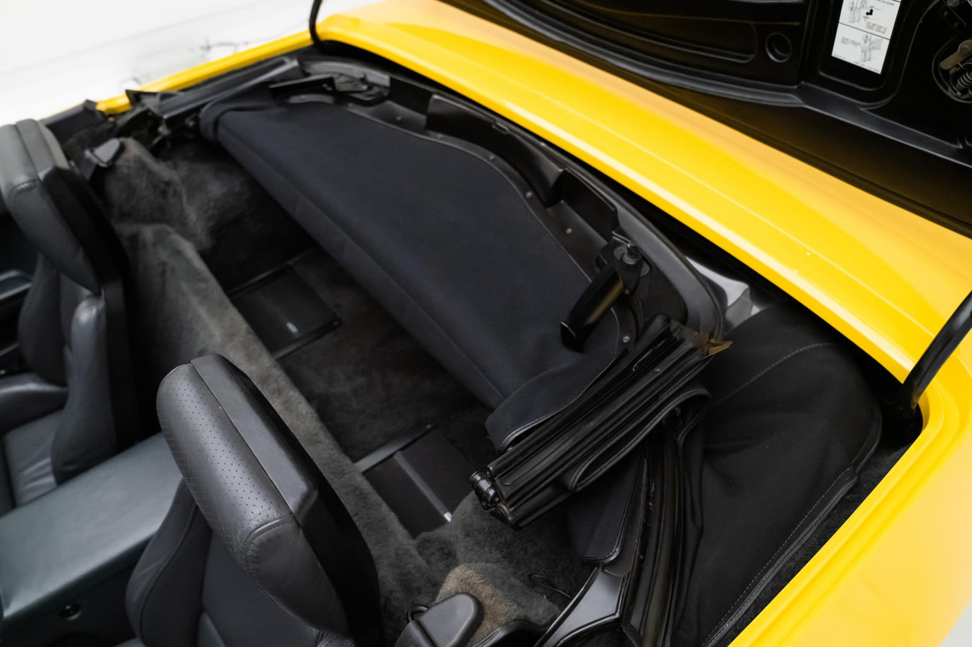 1986 Corvette Convertible in Yellow