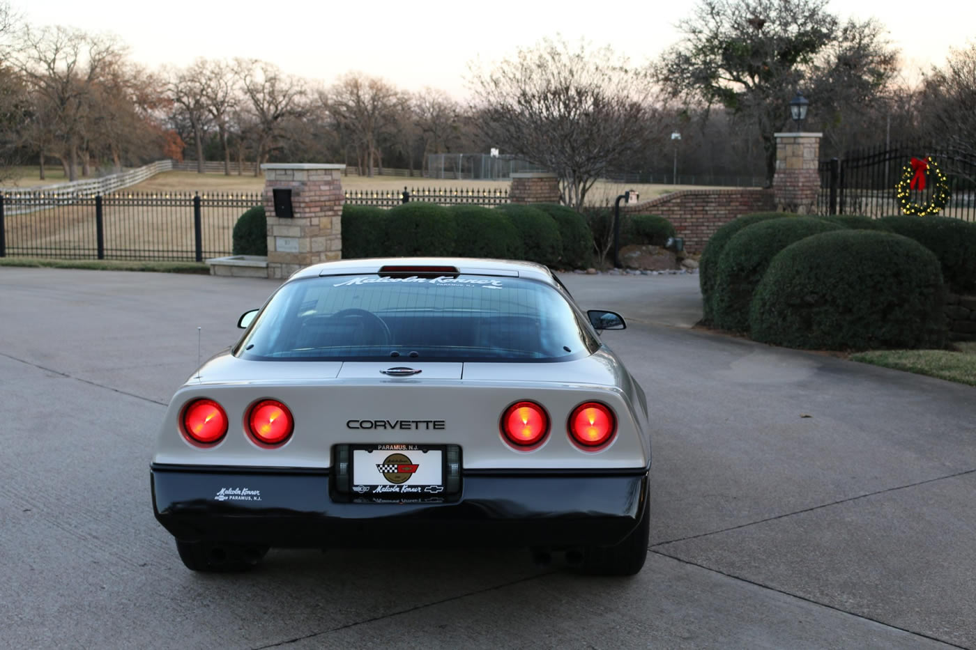 1986 Corvette Malcolm Konner Commemorative Edition - 1G1YY0782G5108293