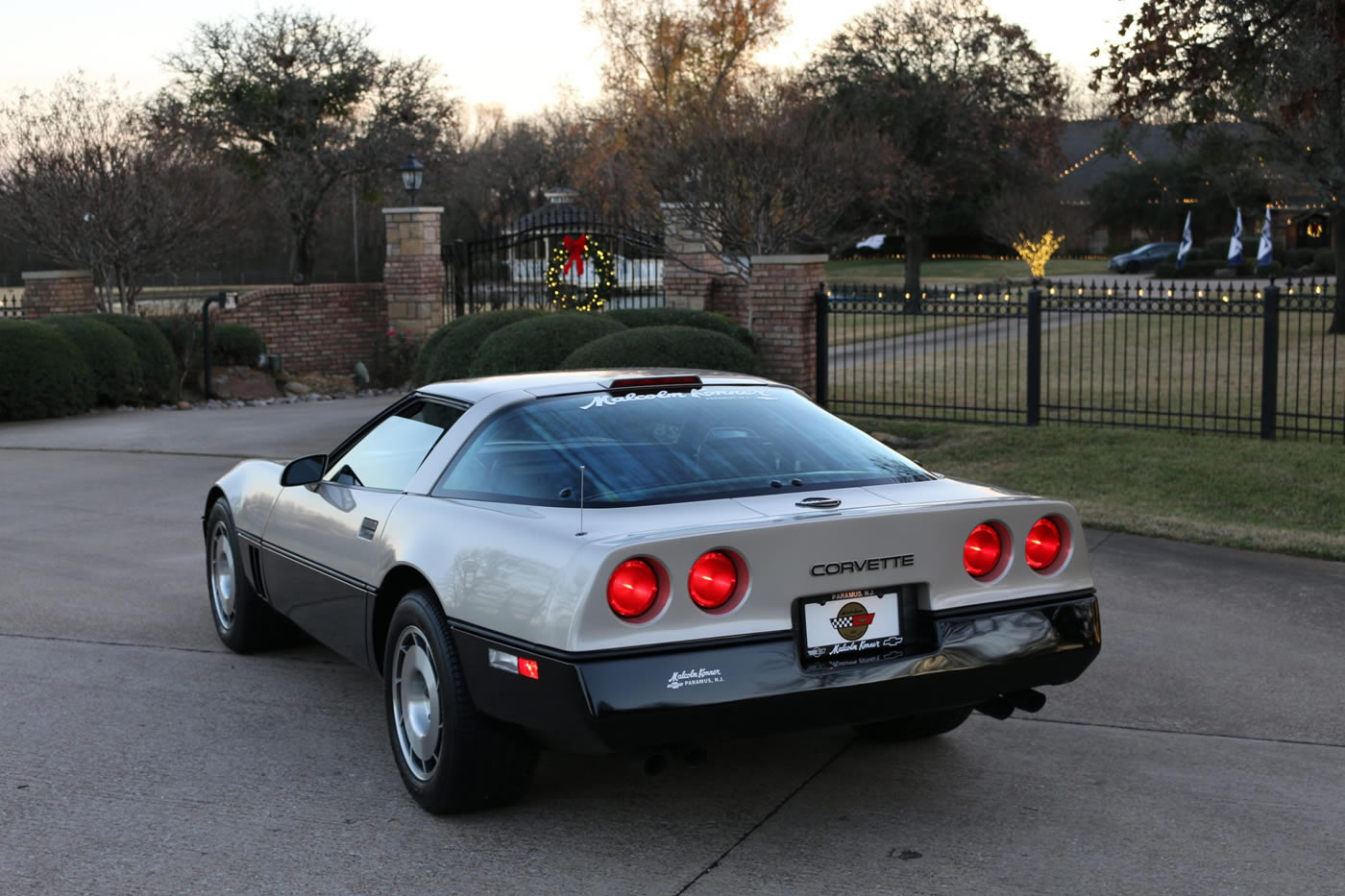 1986 Corvette Malcolm Konner Commemorative Edition - 1G1YY0782G5108293