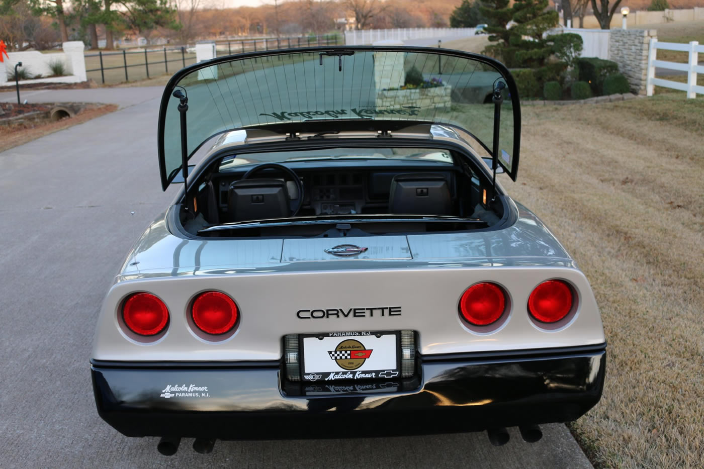 1986 Corvette Malcolm Konner Commemorative Edition - 1G1YY0782G5108293