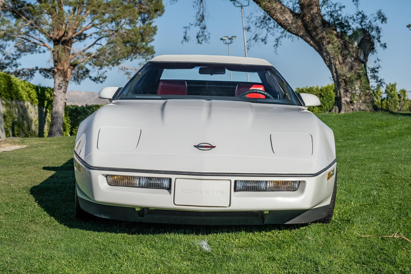 1987 Corvette Convertible in White