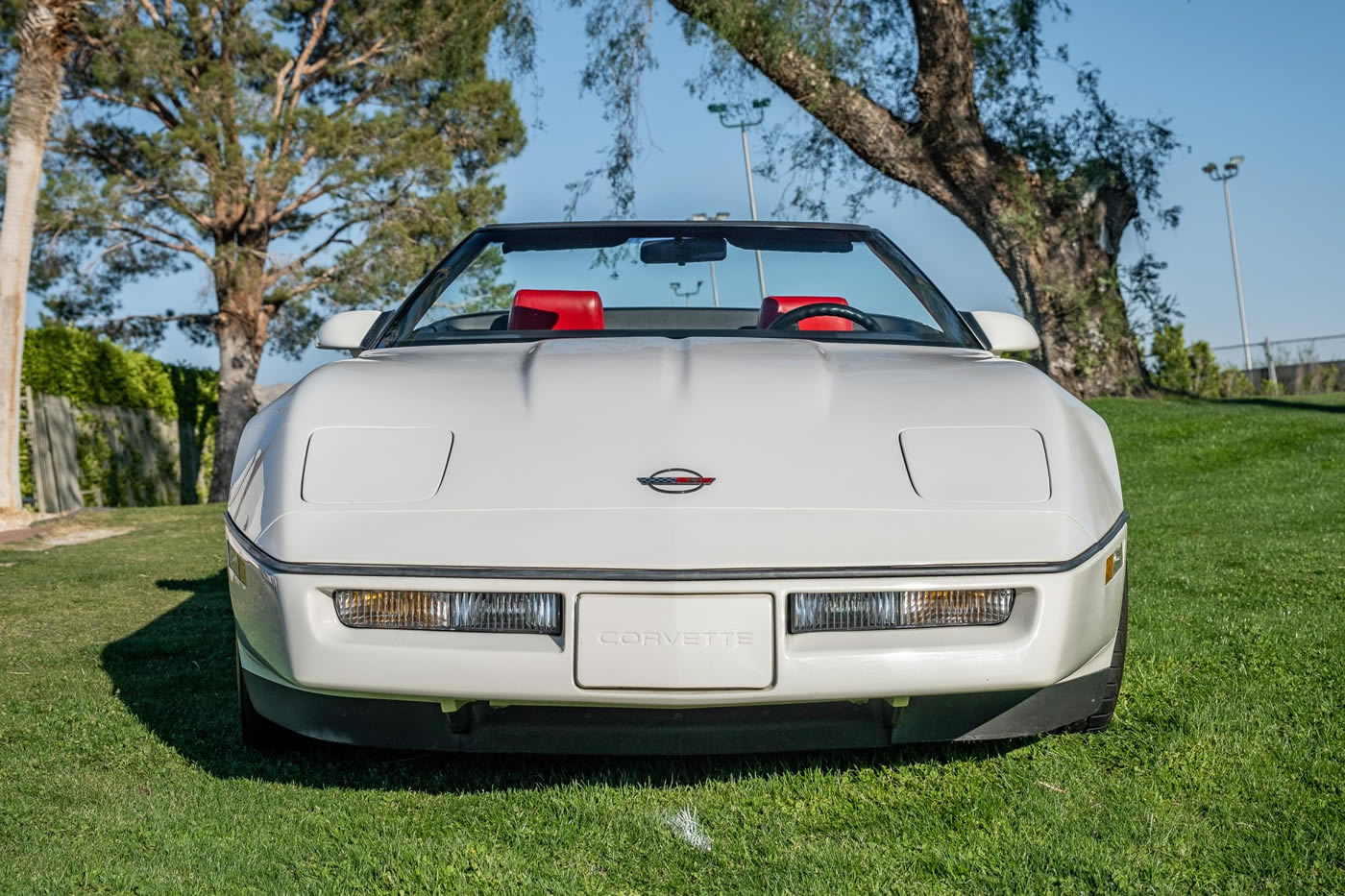 1987 Corvette Convertible in White