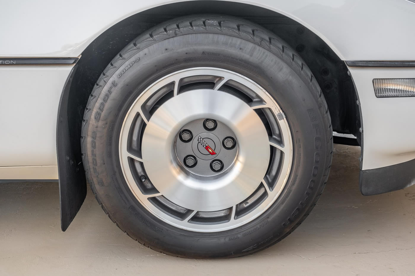 1987 Corvette Convertible in White