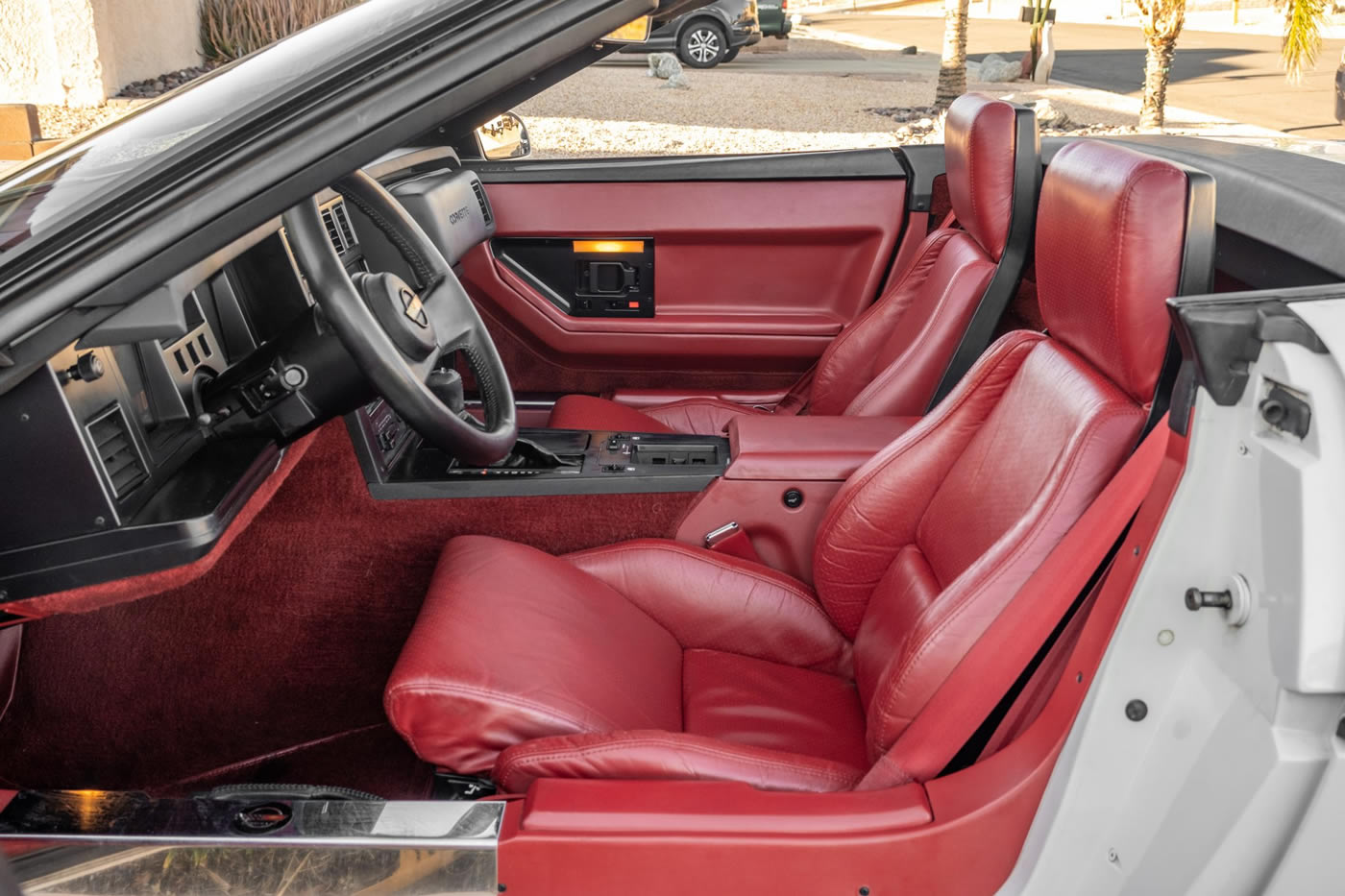 1987 Corvette Convertible in White