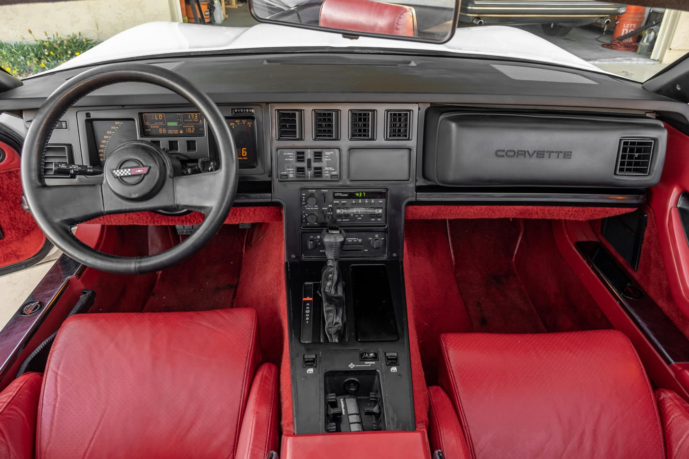 1987 Corvette Convertible in White