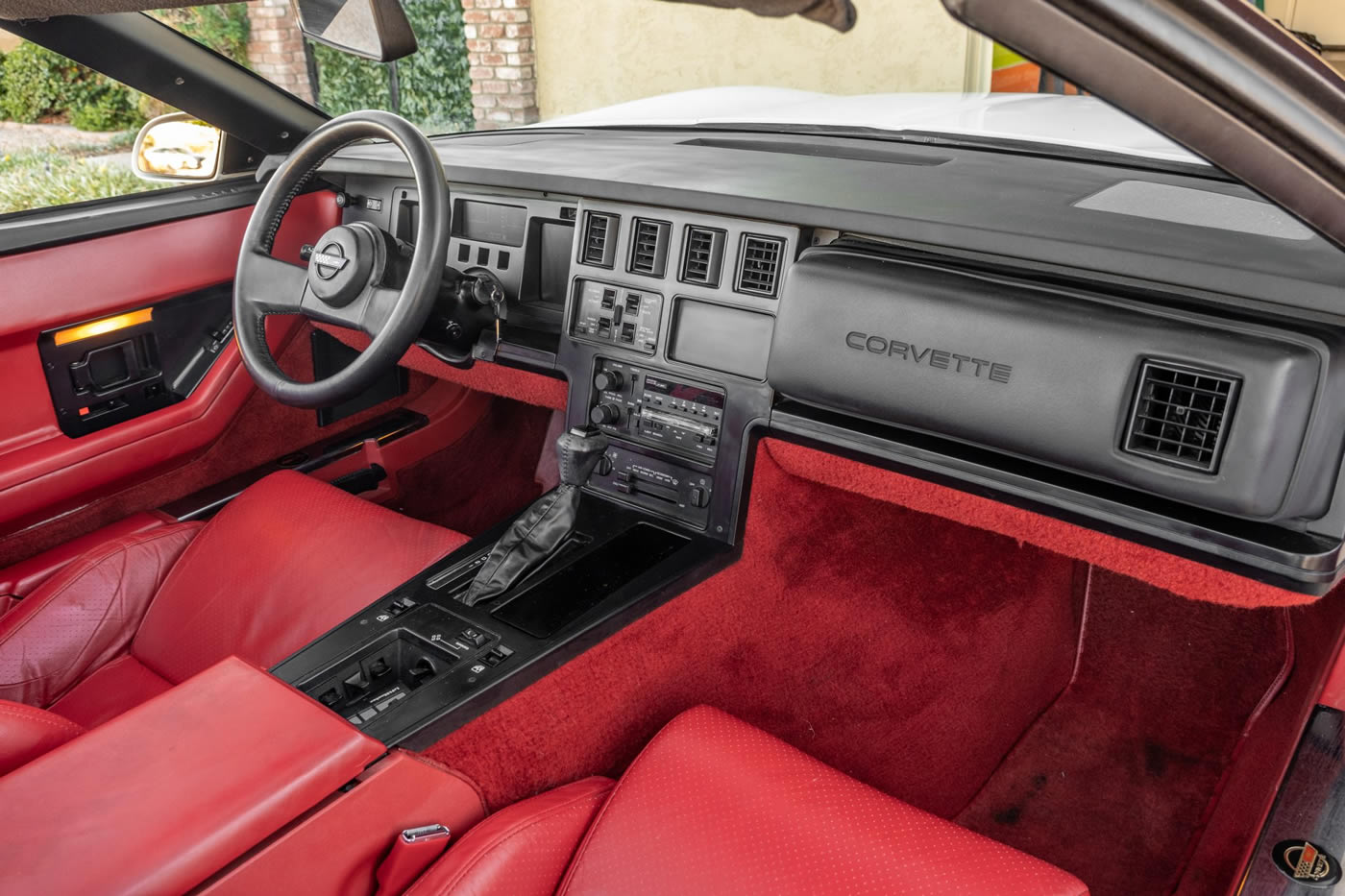 1987 Corvette Convertible in White