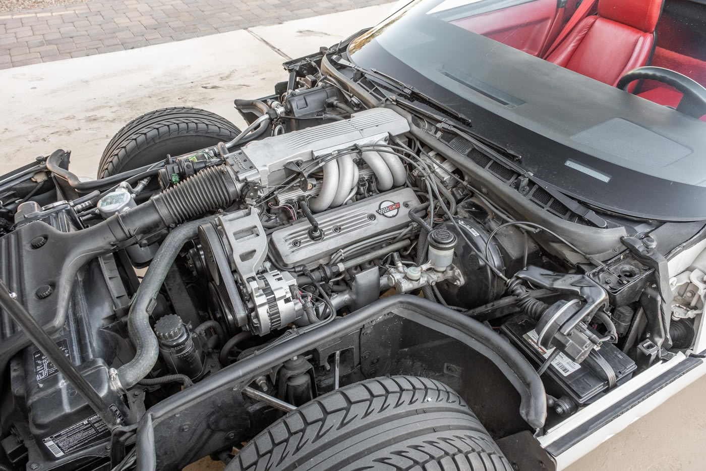 1987 Corvette Convertible in White
