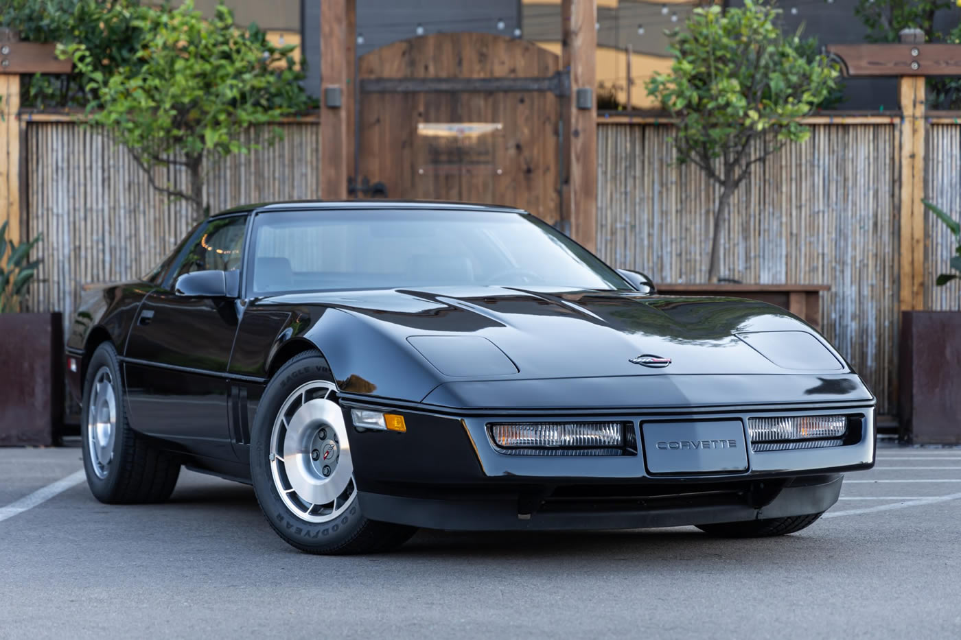 1987 Corvette Coupe in Black