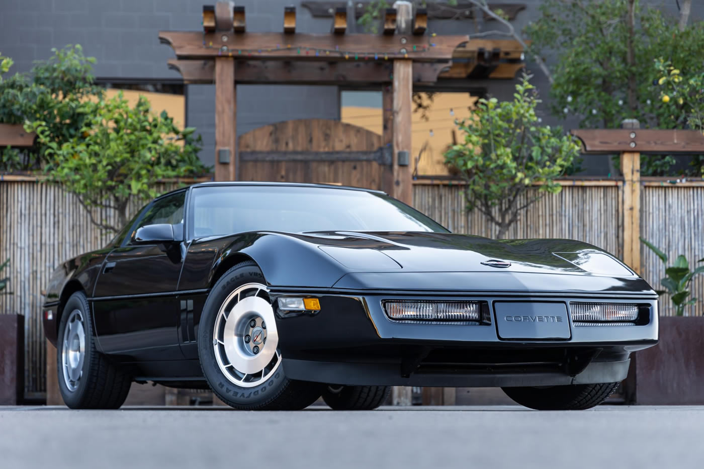1987 Corvette Coupe in Black