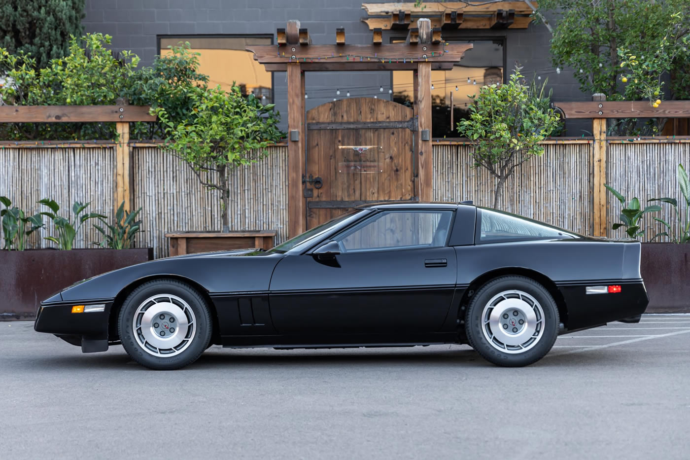 1987 Corvette Coupe in Black