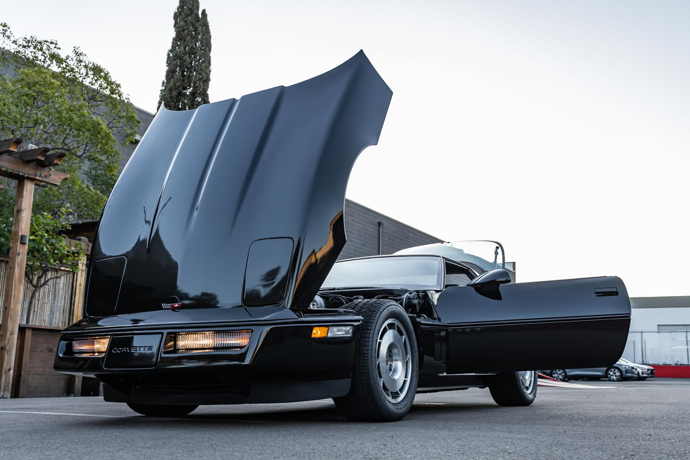 1987 Corvette Coupe in Black