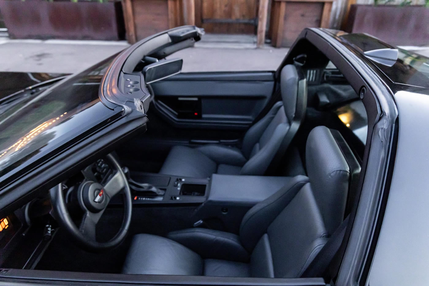 1987 Corvette Coupe in Black