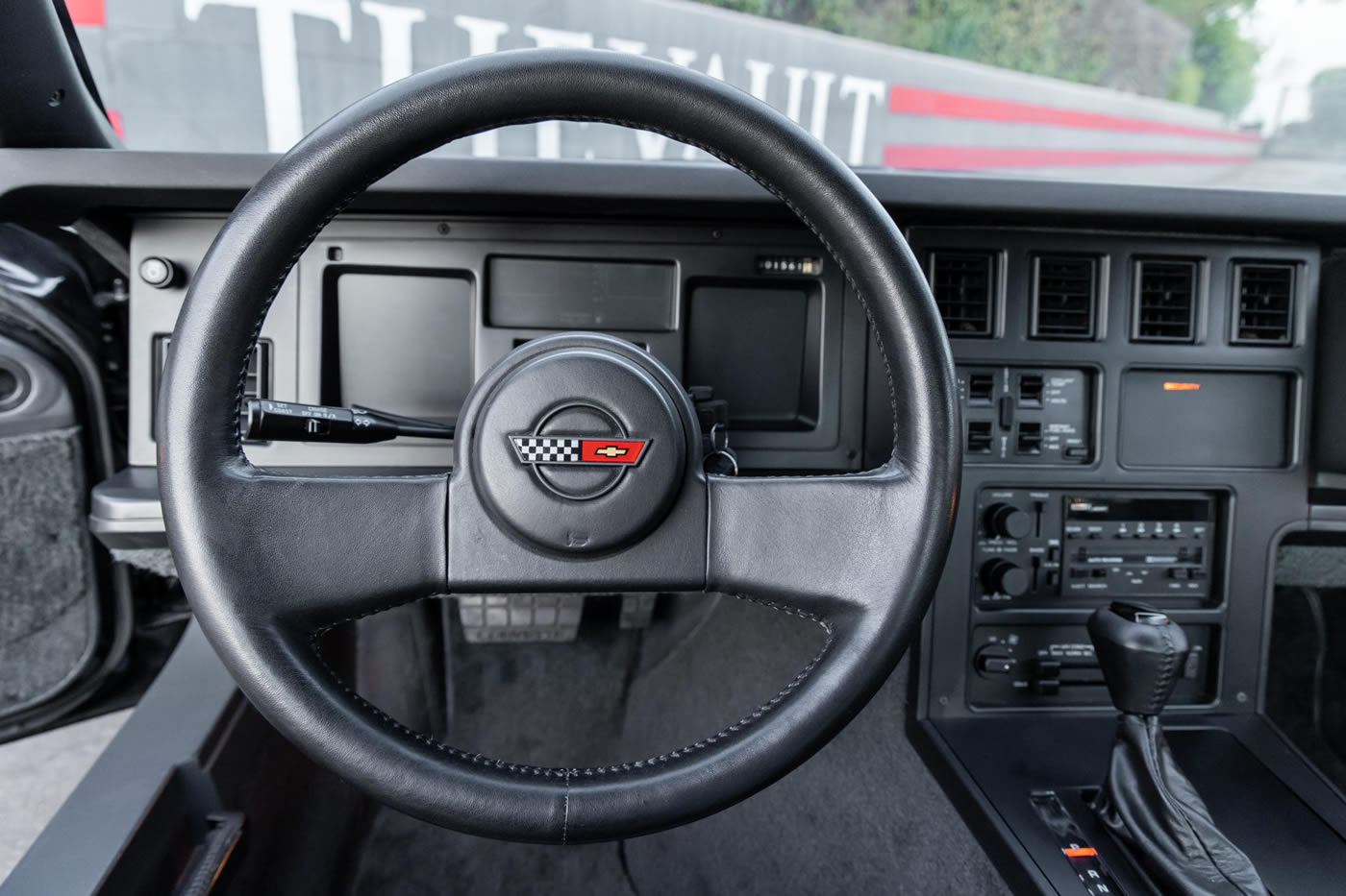 1987 Corvette Coupe in Black