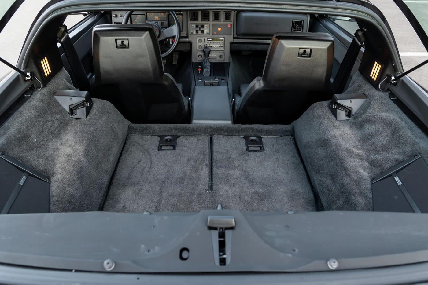 1987 Corvette Coupe in Black