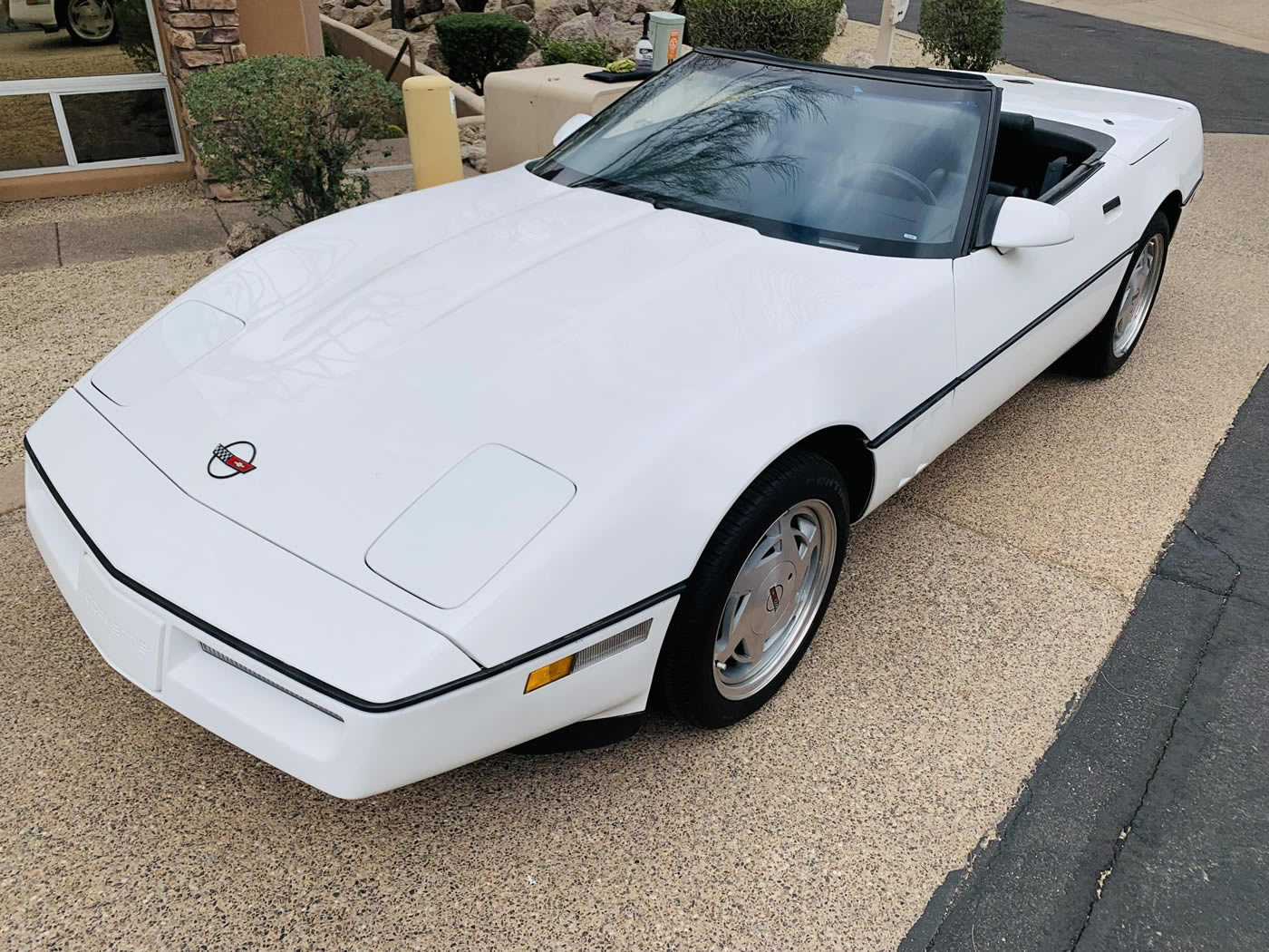 1988 Corvette Convertible in White