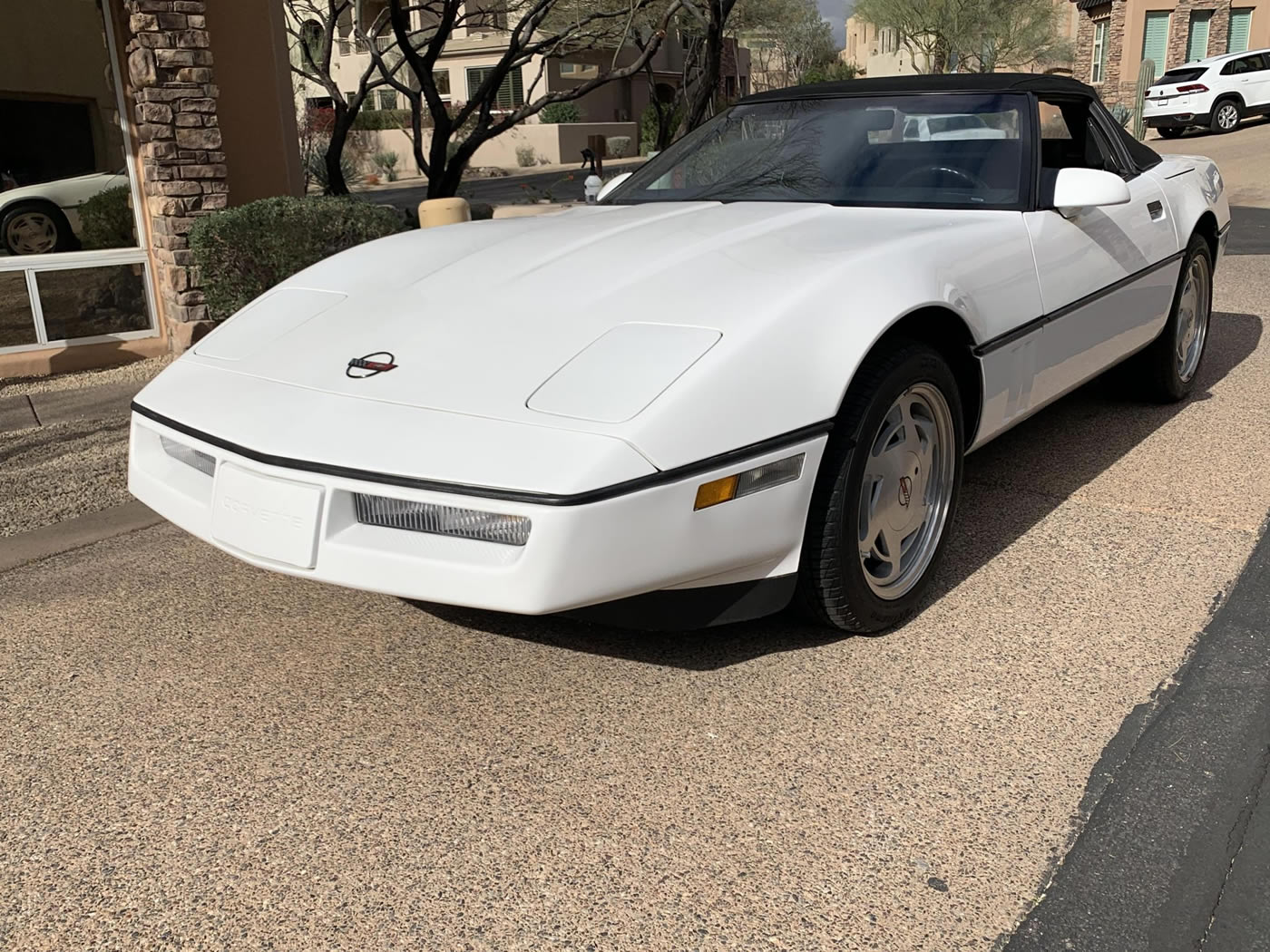 1988 Corvette Convertible in White