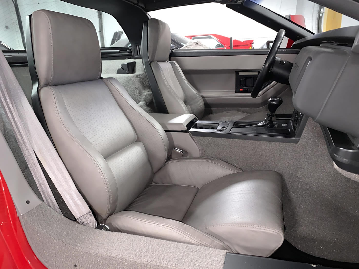 1988 Corvette Coupe in Bright Red