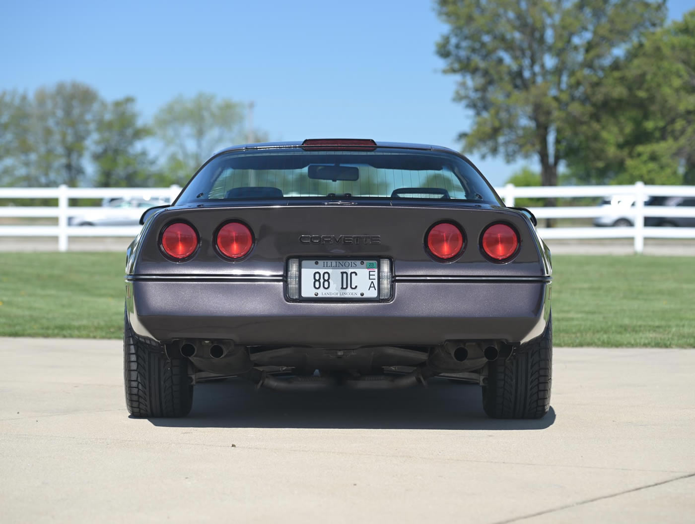 1988 Corvette Coupe in Charcoal Metallic