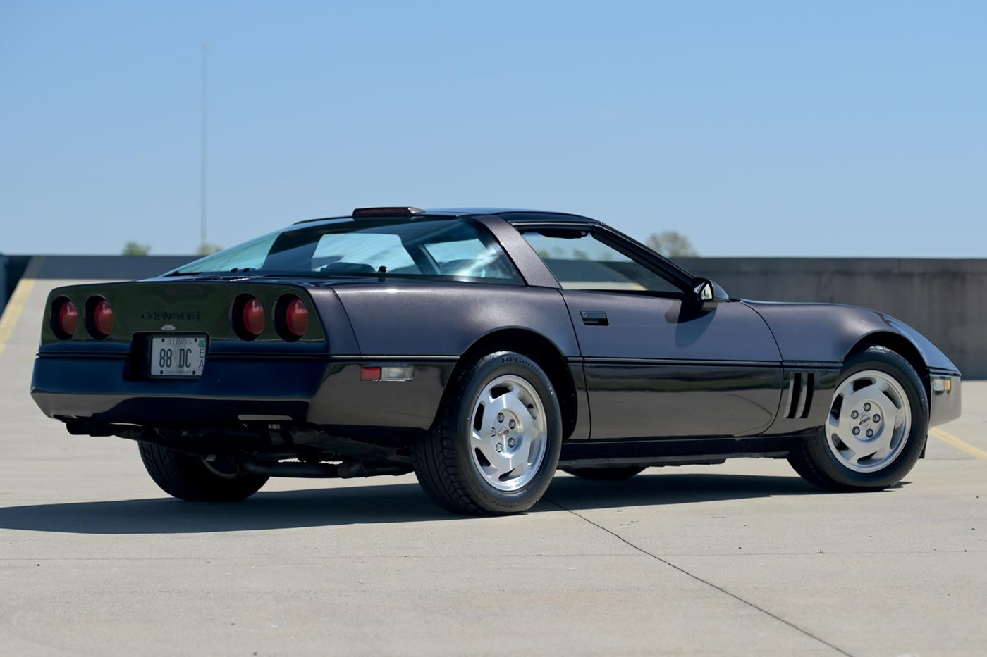 1988 Corvette Coupe in Charcoal Metallic