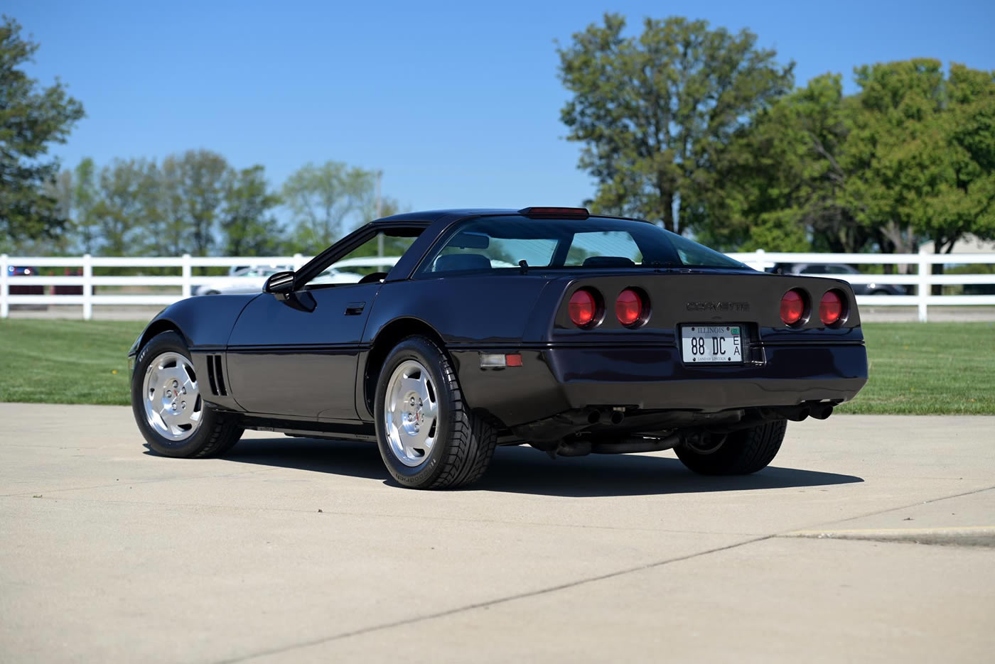 1988 Corvette Coupe in Charcoal Metallic