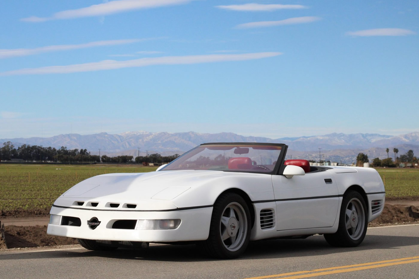 1989 Corvette Callaway Twin Turbo Convertible in White