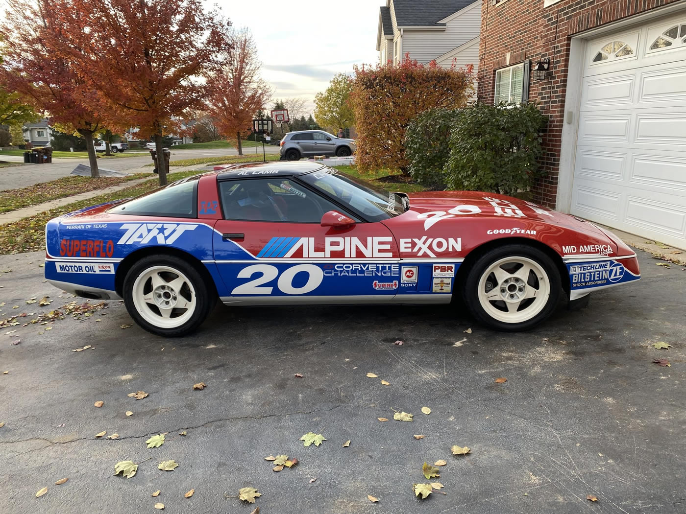 1989 Corvette Challenge Race Car Number 20