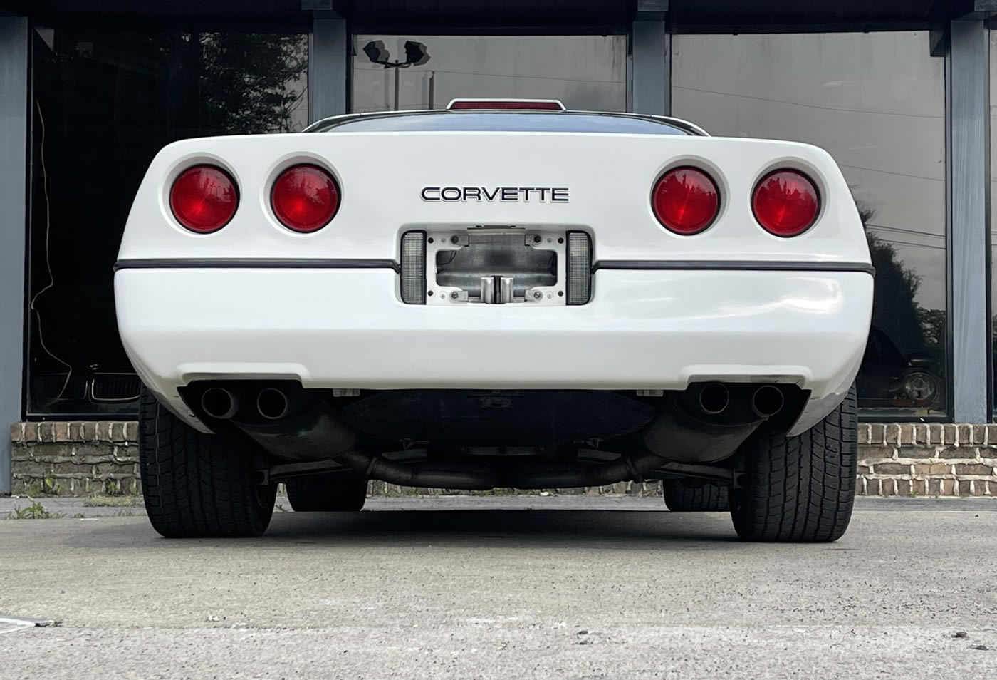 1989 Corvette Coupe in White