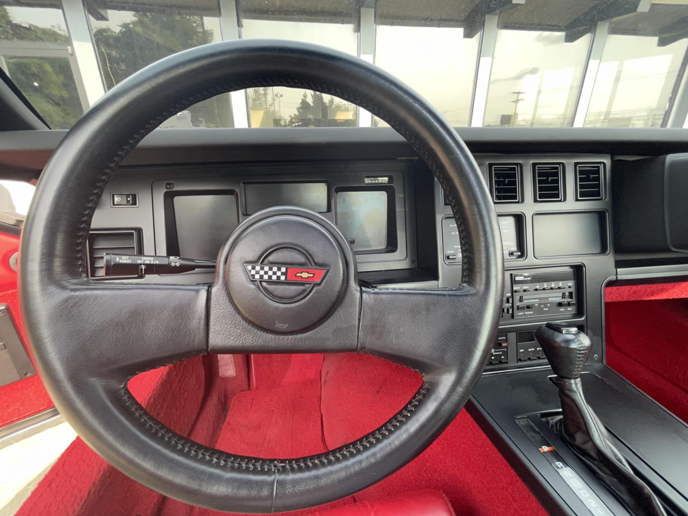 1989 Corvette Coupe in White