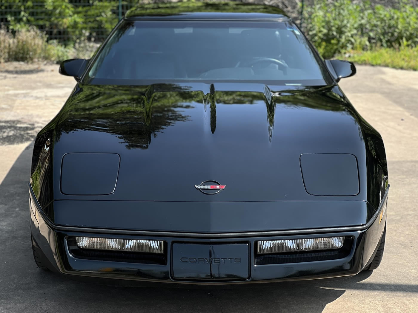 1990 Corvette Convertible in Black