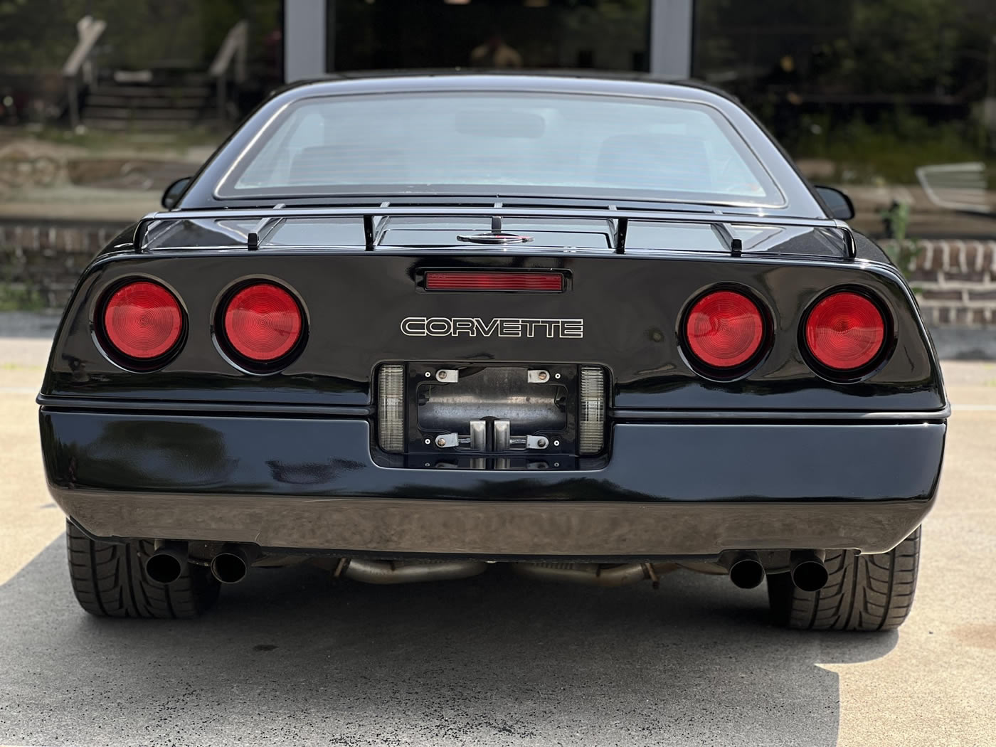 1990 Corvette Convertible in Black