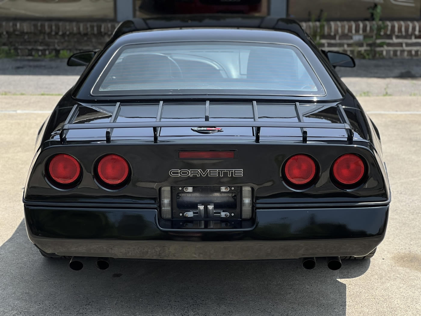 1990 Corvette Convertible in Black