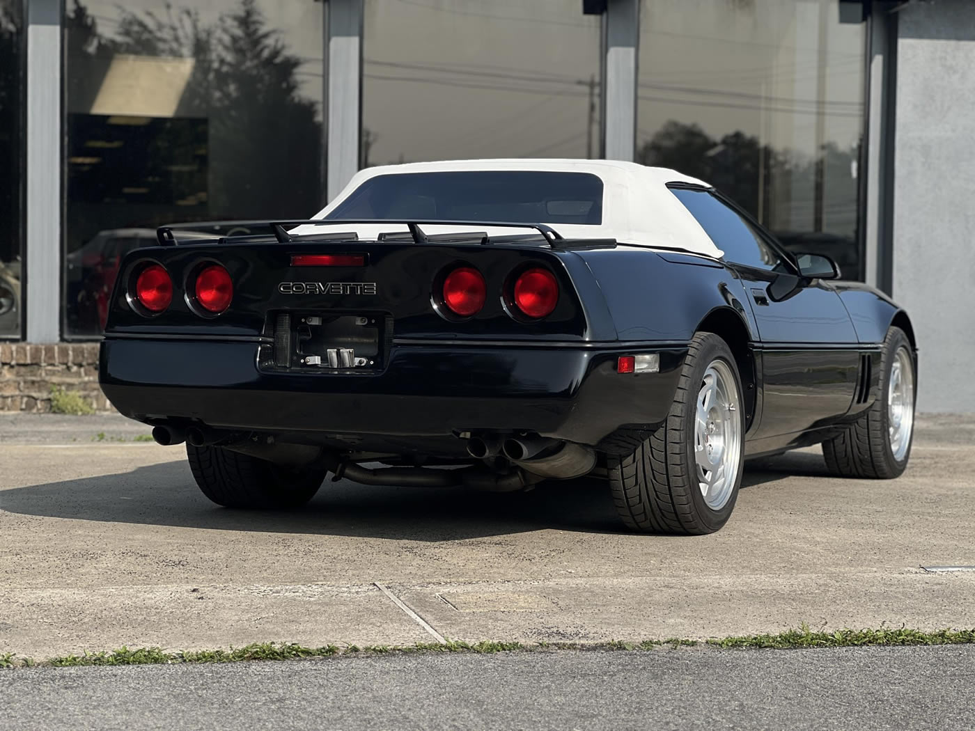 1990 Corvette Convertible in Black