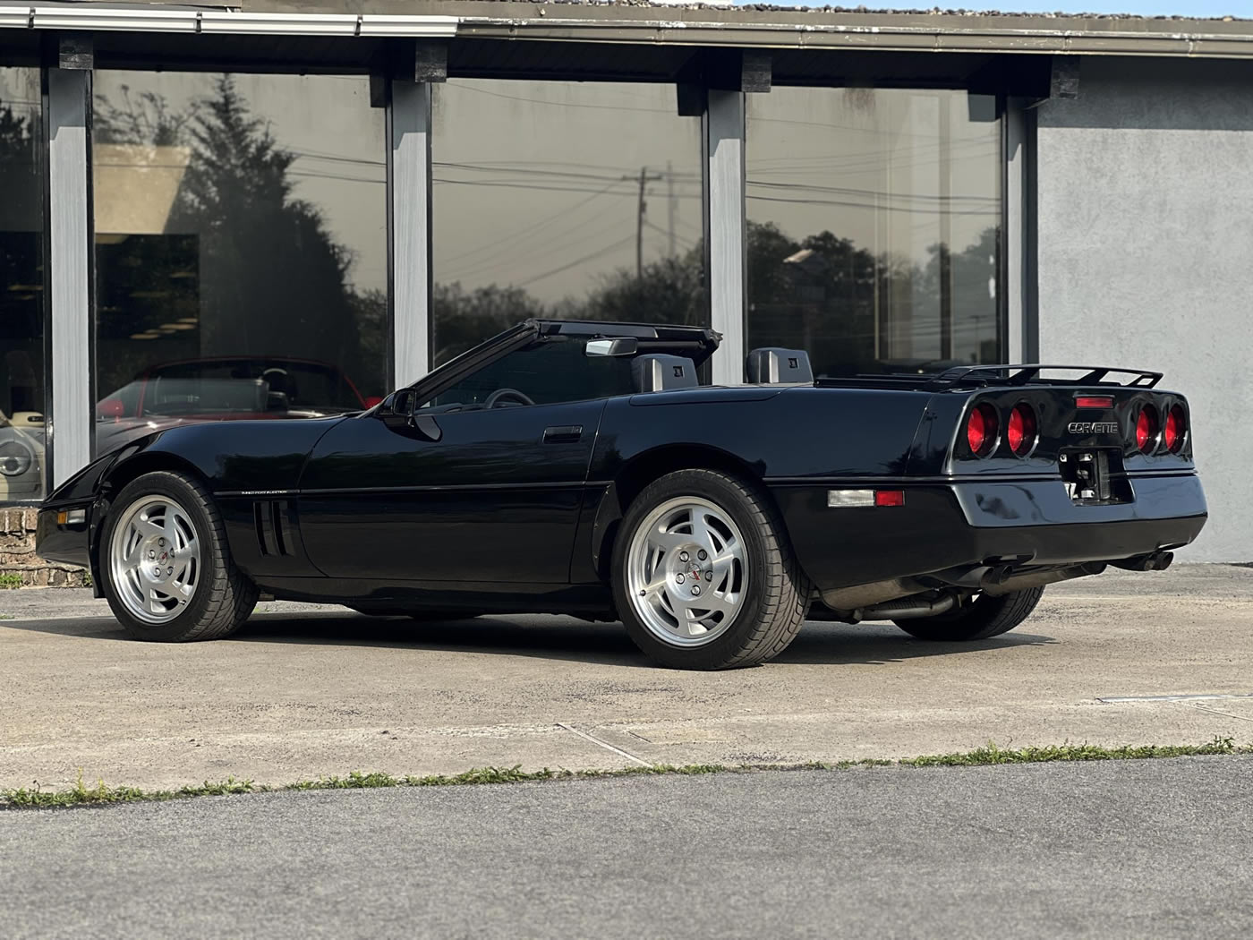 1990 Corvette Convertible in Black