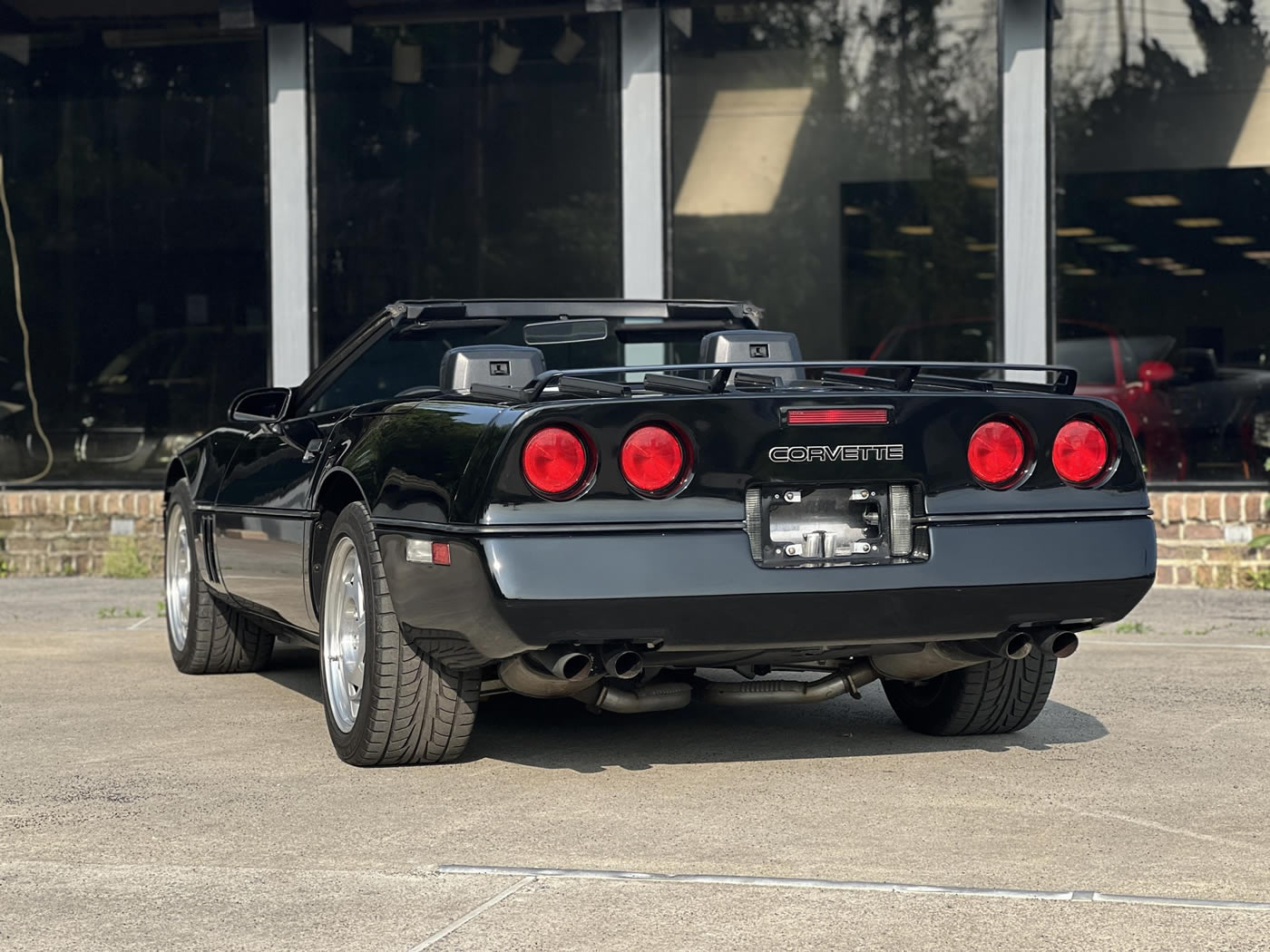 1990 Corvette Convertible in Black