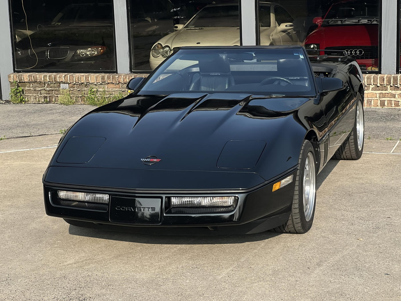 1990 Corvette Convertible in Black