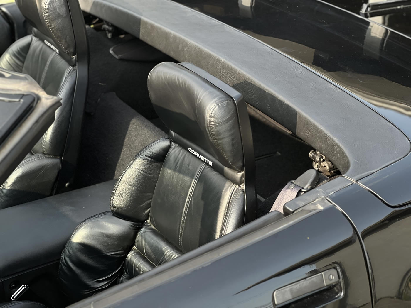 1990 Corvette Convertible in Black