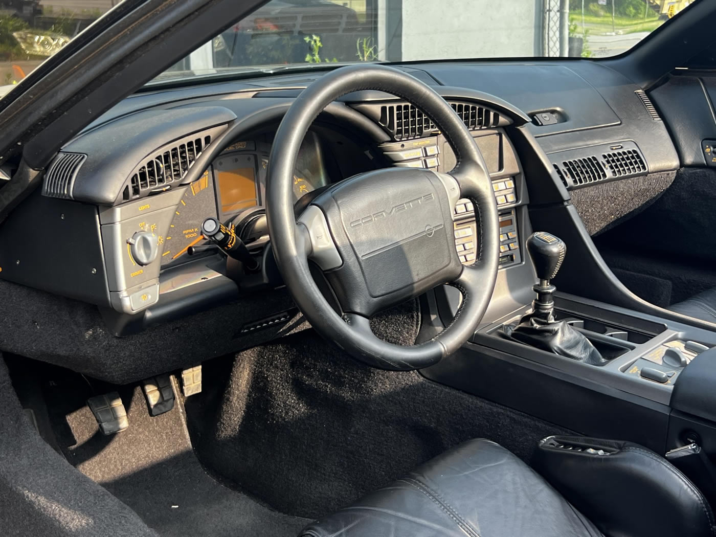 1990 Corvette Convertible in Black