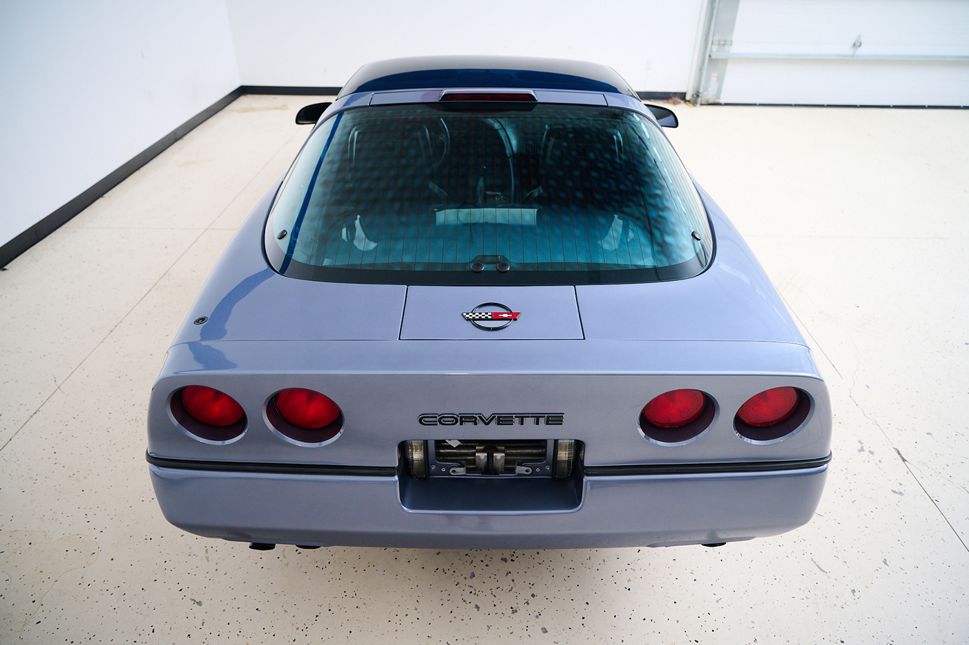 1990 Corvette Coupe in Steel Blue Metallic