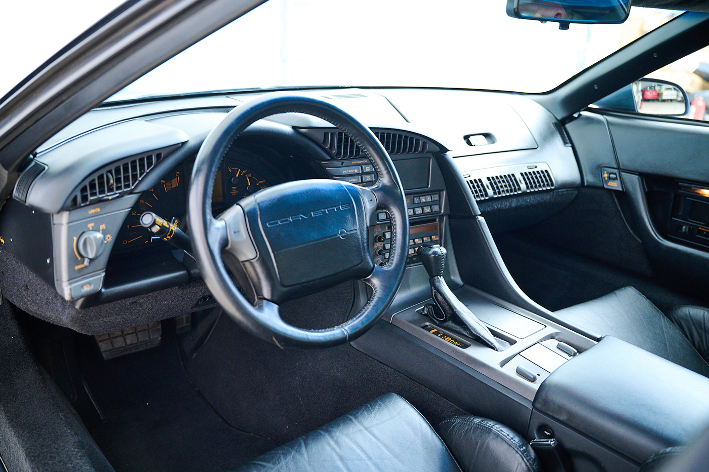 1990 Corvette Coupe in Steel Blue Metallic