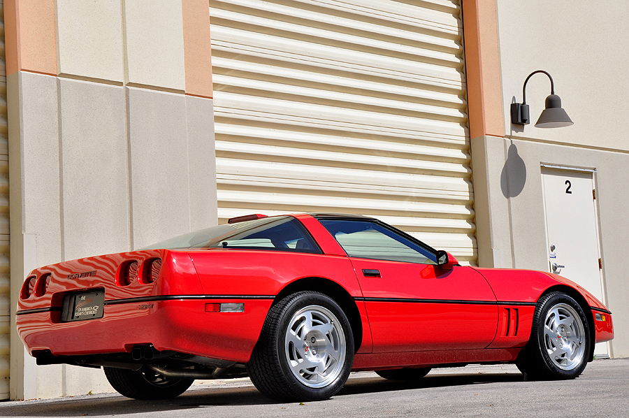 1990 Corvette ZR-1 in Bright Red