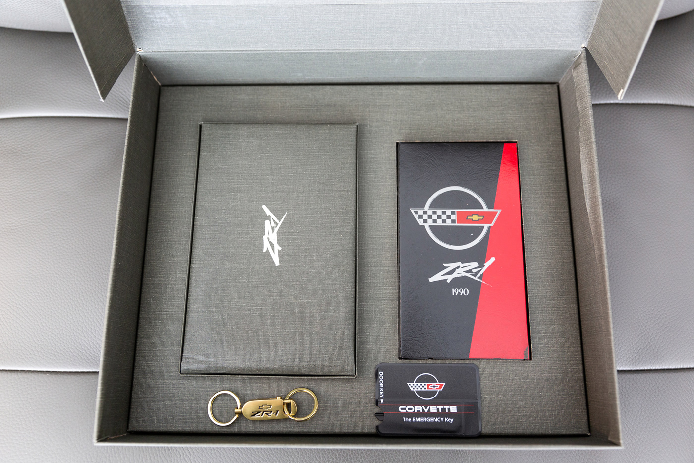 1990 Corvette ZR-1 in Polo Green Metallic with Saddle Interior