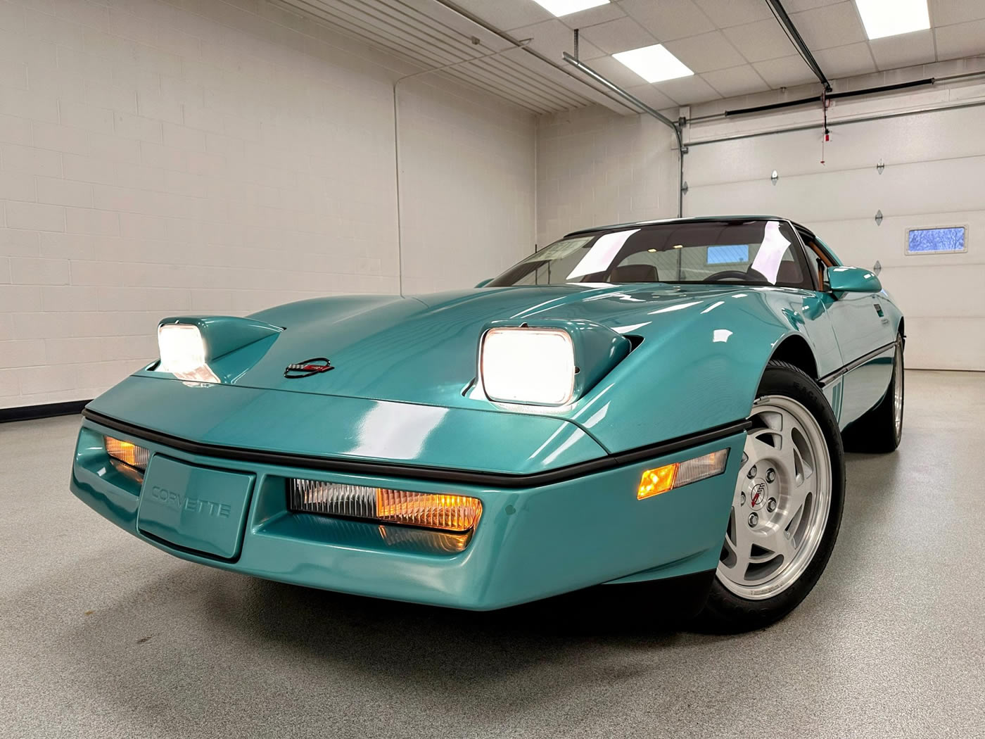 1990 Corvette ZR-1 in Turquoise Metallic