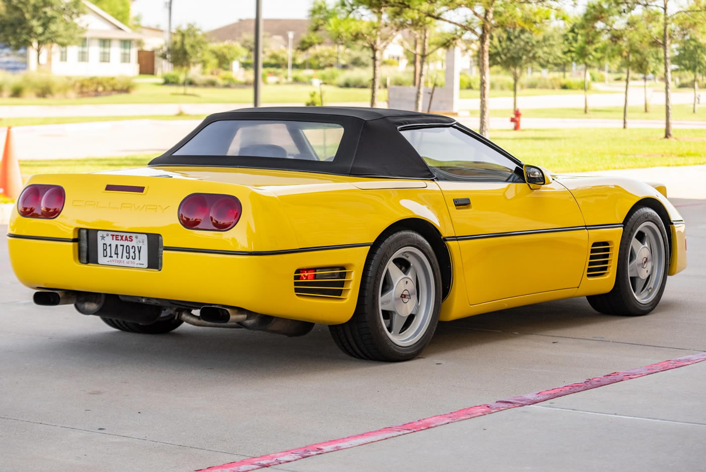 1991 Corvette Callaway Twin Turbo Convertible