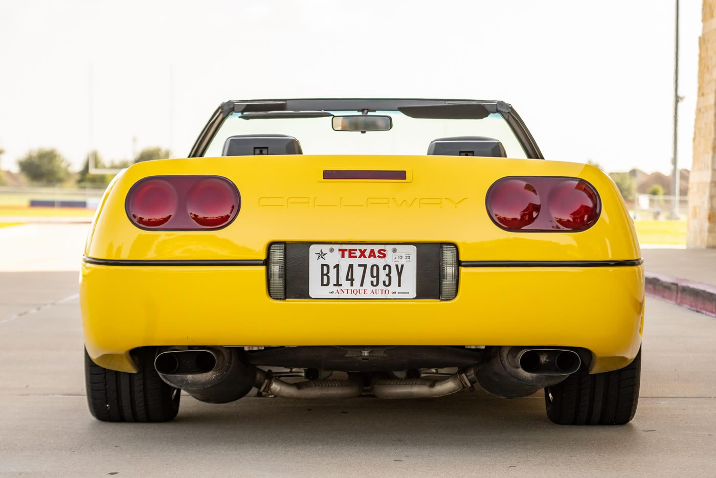 1991 Corvette Callaway Twin Turbo Convertible