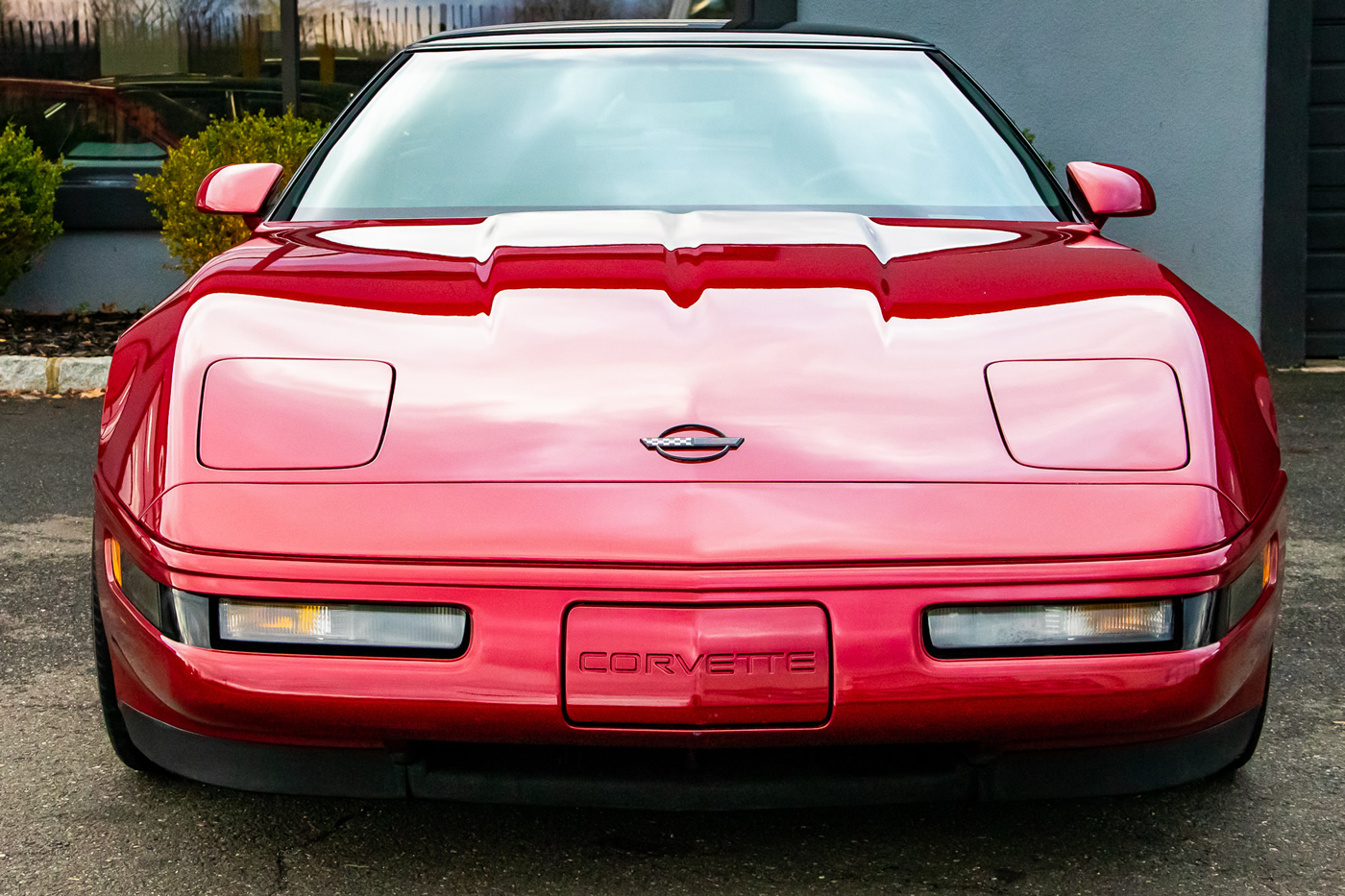 1991 Corvette Coupe in Dark Red Metallic